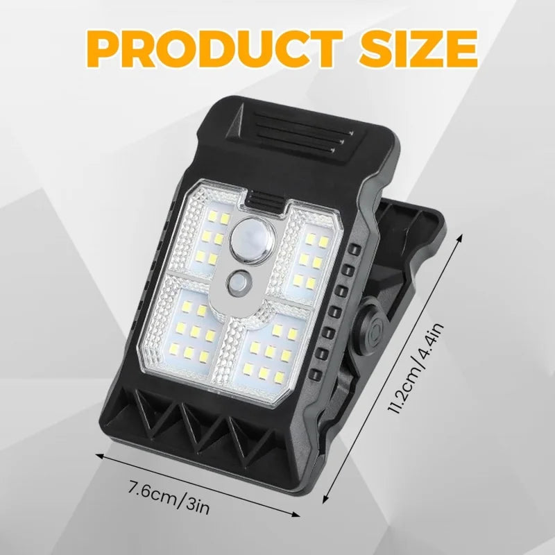 BeamGuard Solar Motion-Sensor Security Lights