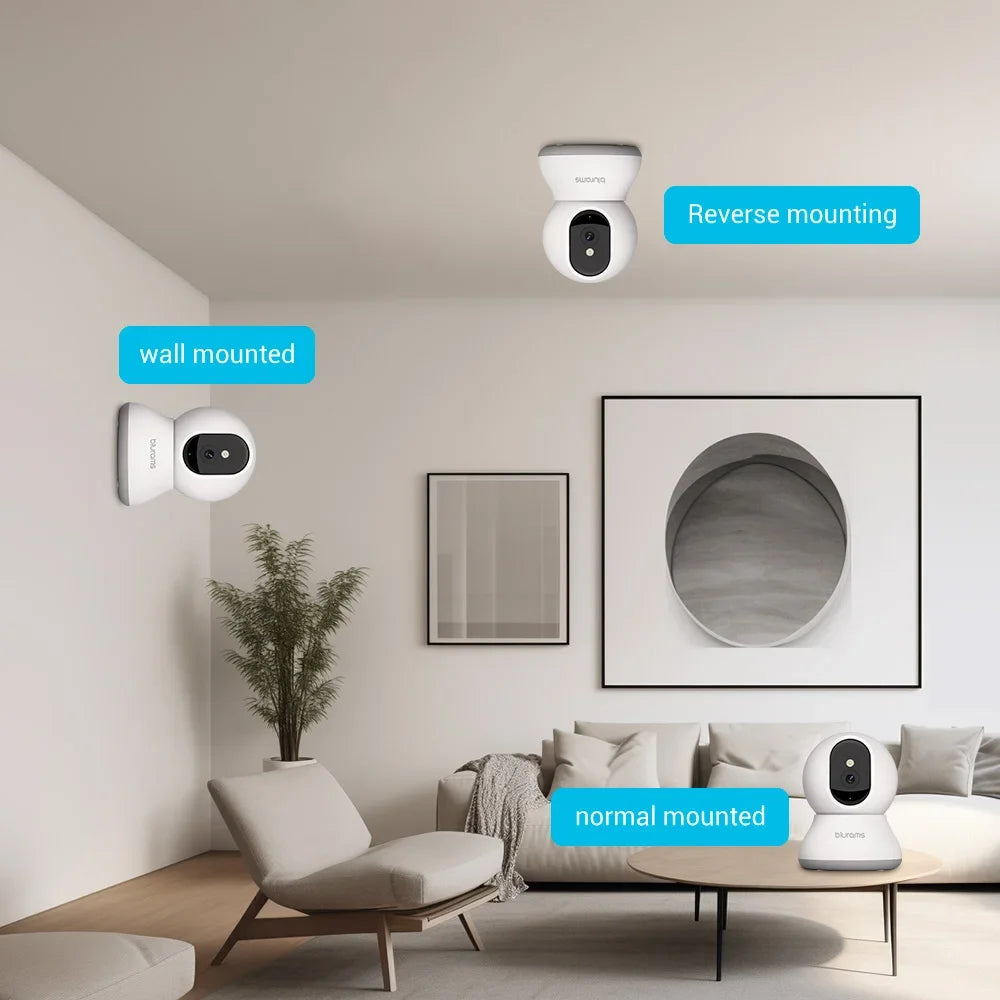 SentryView 2K Indoor Security Camera (2-Pack)
