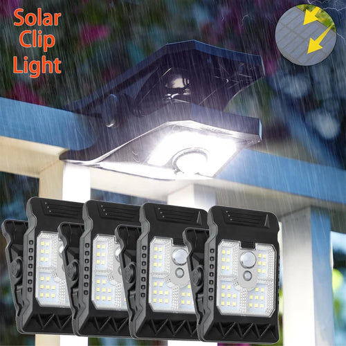 BeamGuard Solar Motion-Sensor Security Lights